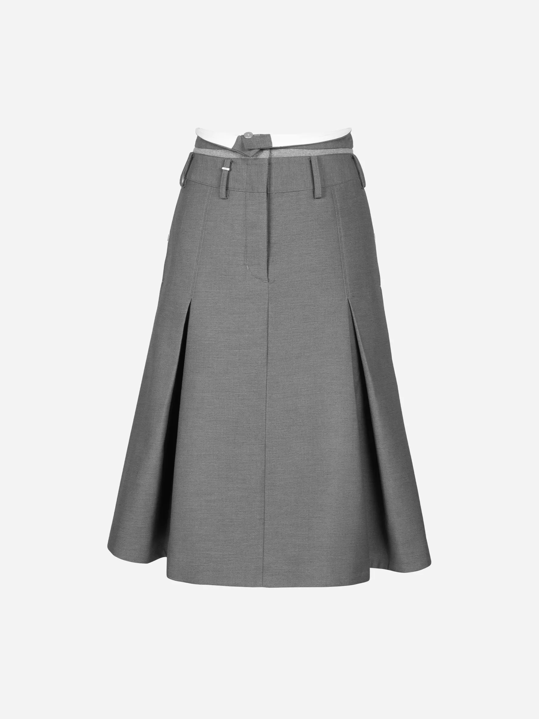 009 - Fold-Over Midiskirt
