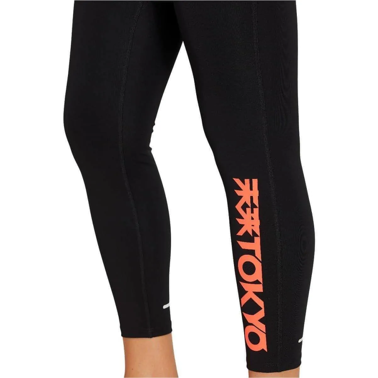 Asics Future Highwaist Womens Long Running Tights - Black