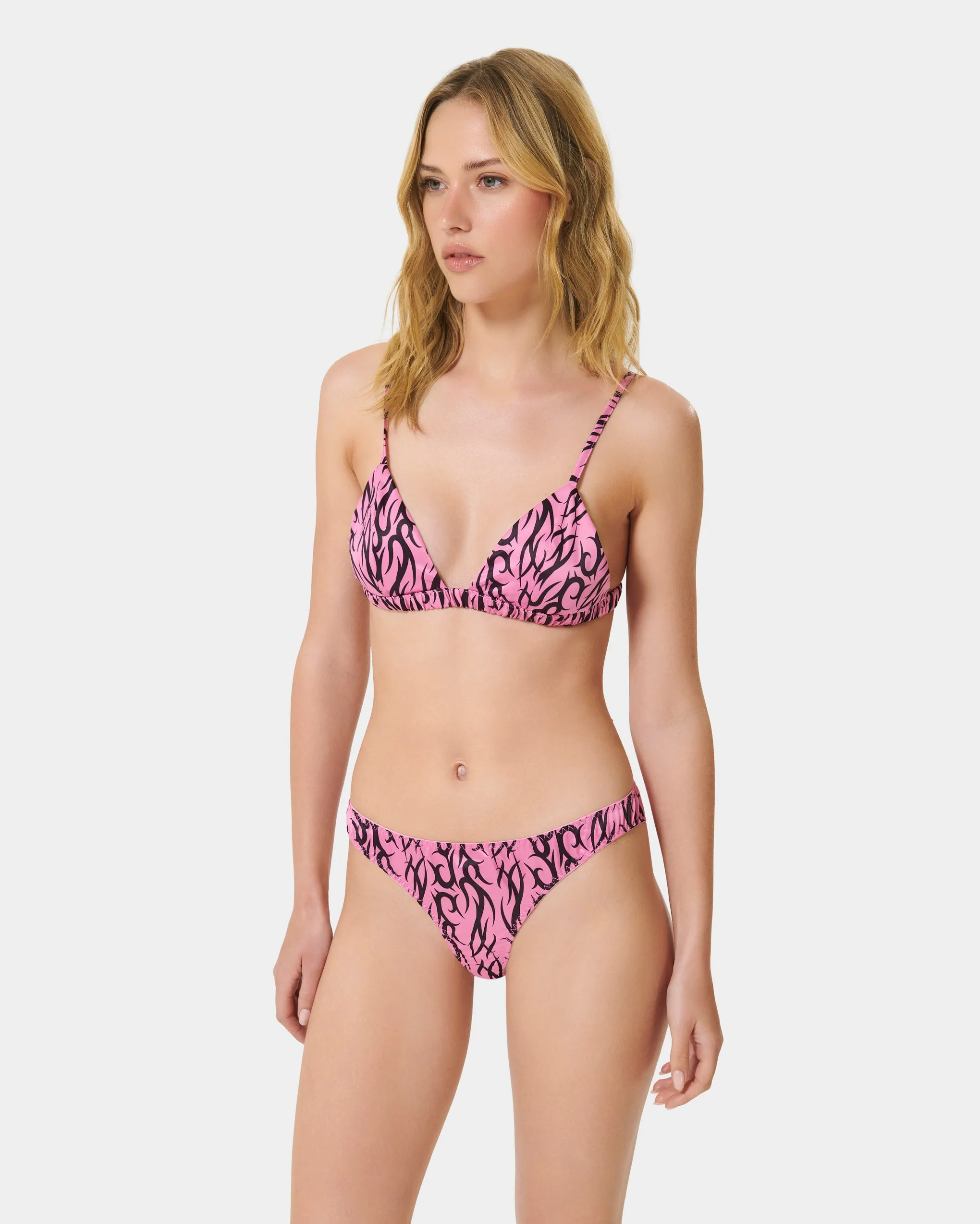 BB x Ashley Williams Tattoo Print Luxury Satin Brief