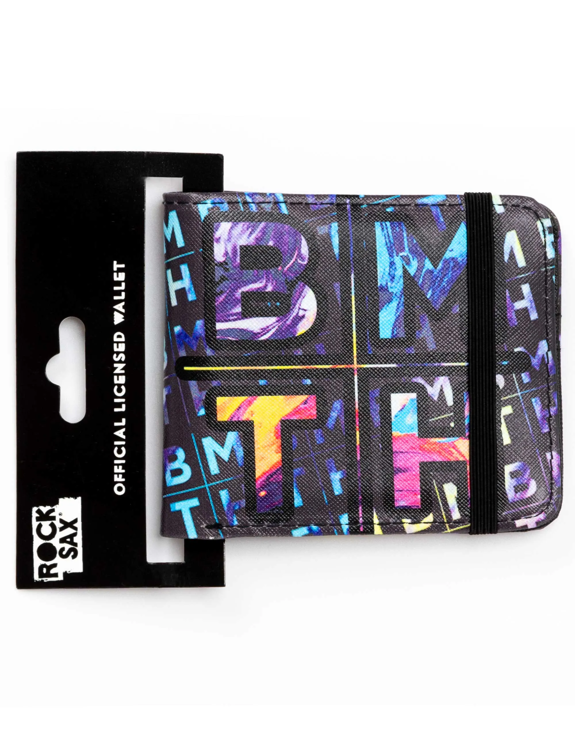 Bring Me The Horizon Mens Black Strap Wallet