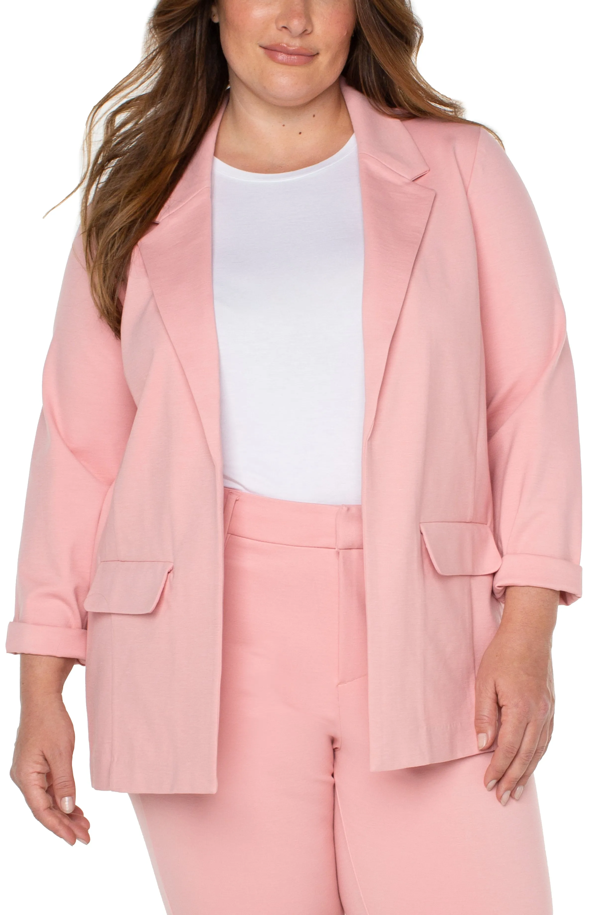 BRYNCE BOYFRIEND BLAZER WITH PRINCESS DARTS - LIVERPOOL LOS ANGELES LM1210M42