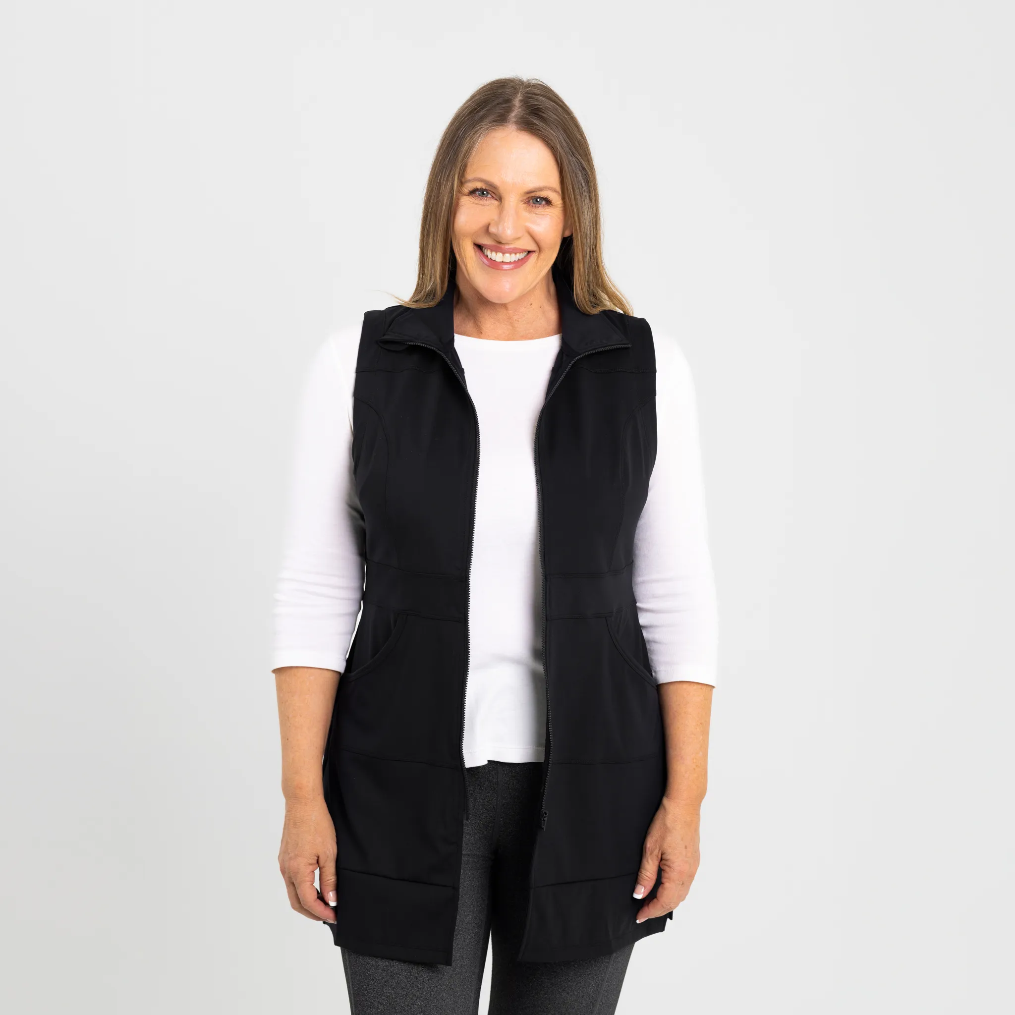Carefree Extra Long Vest (Preorder)