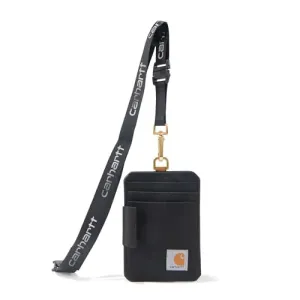 Carhartt B0000247 Unisex Nylon Duck Id Holder and Lanyard WaterRepellent Canvas Id Holder with Reflective Lanyard