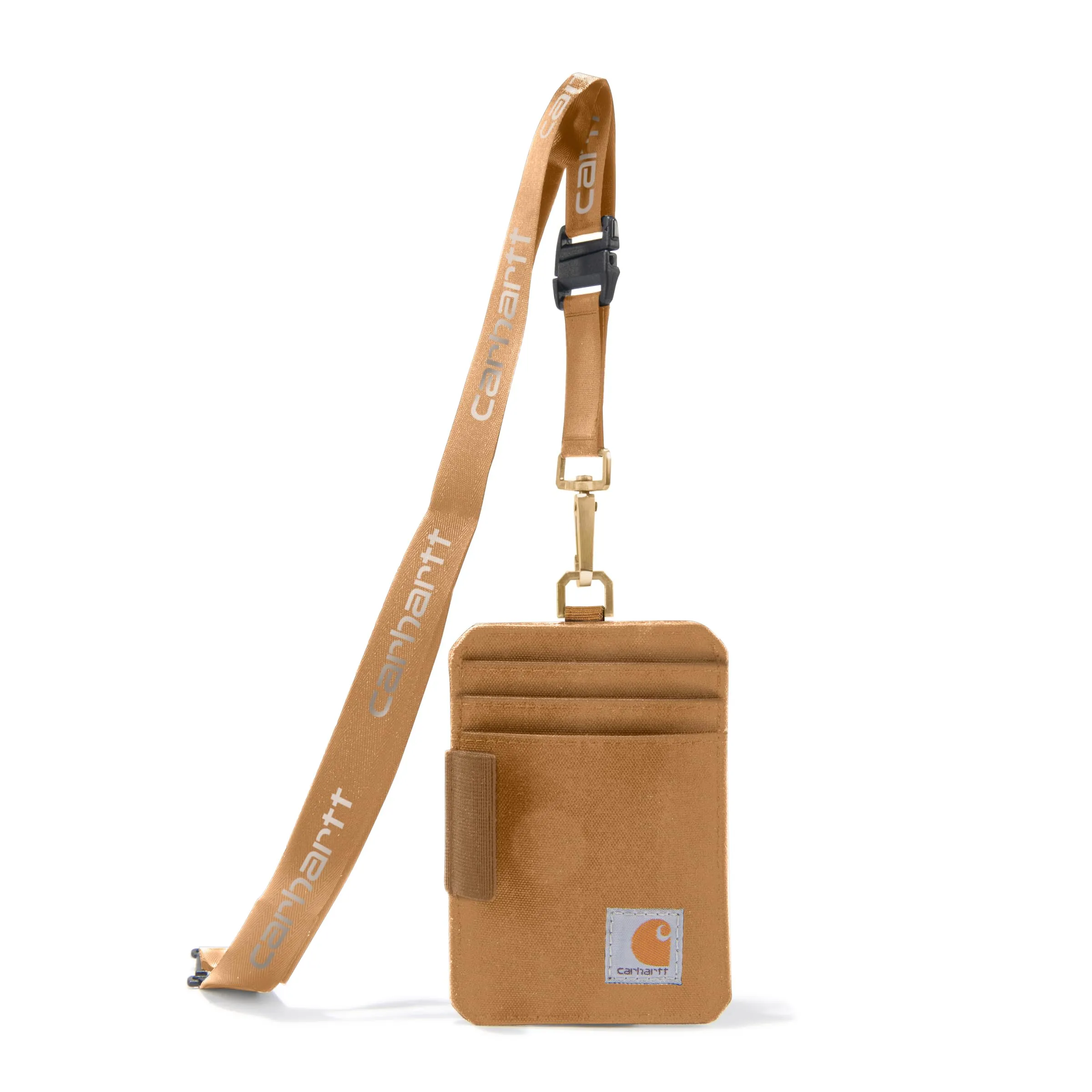 Carhartt B0000247 Unisex Nylon Duck Id Holder and Lanyard WaterRepellent Canvas Id Holder with Reflective Lanyard