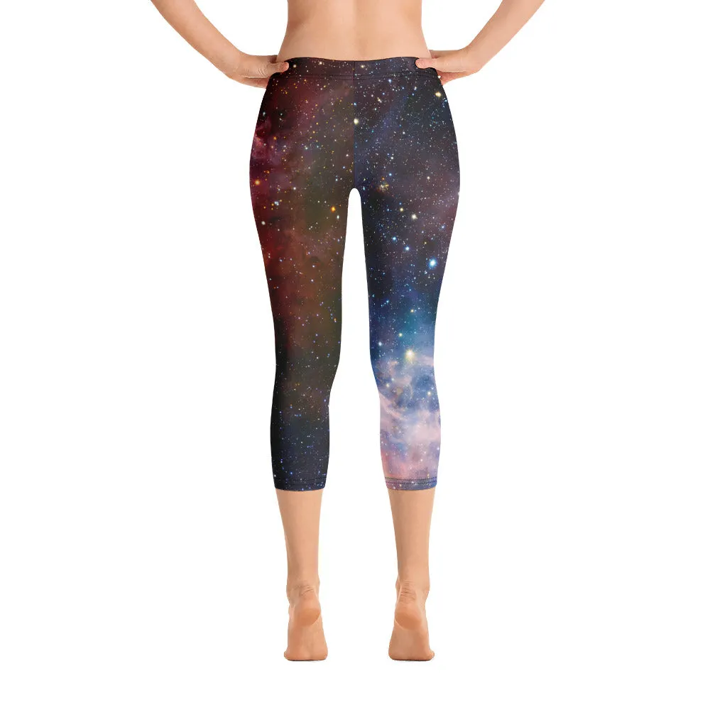 Carina Nebula Capri Leggings