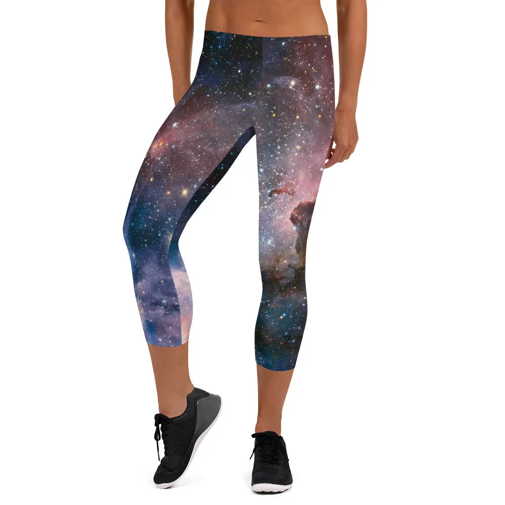 Carina Nebula Capri Leggings
