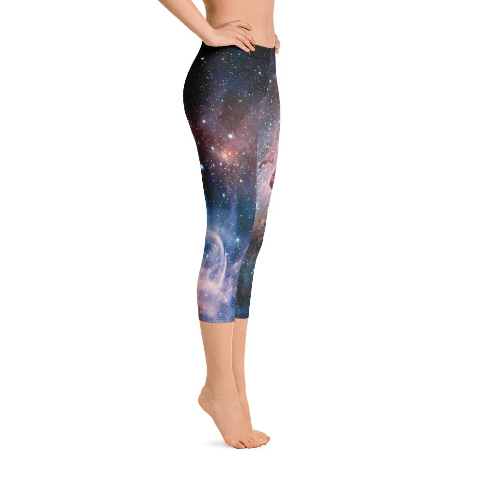 Carina Nebula Capri Leggings