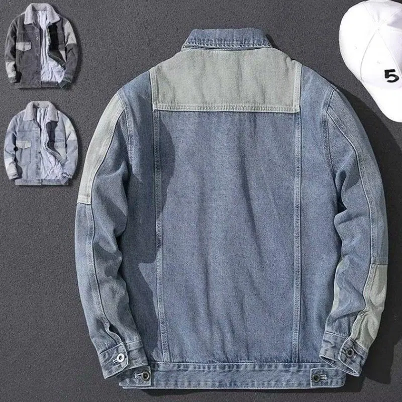 Color Block Panels For Denim Jackets 91493663L