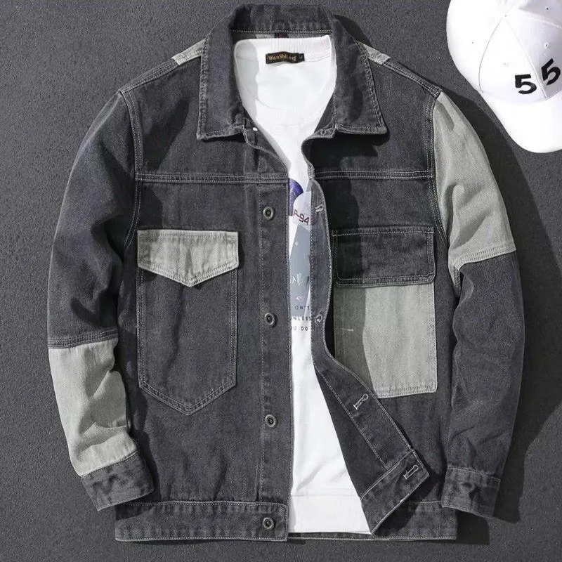 Color Block Panels For Denim Jackets 91493663L