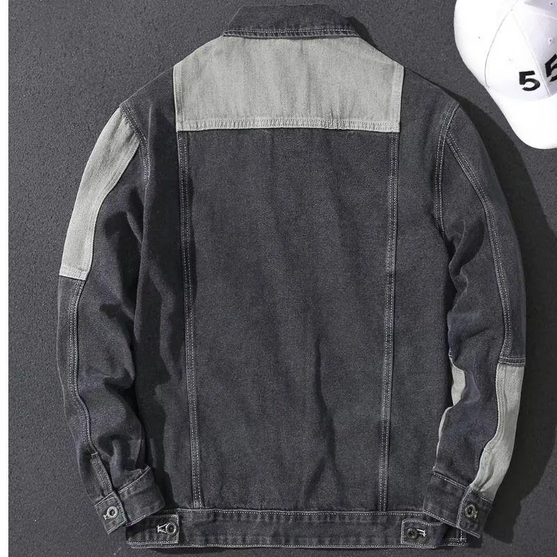 Color Block Panels For Denim Jackets 91493663L