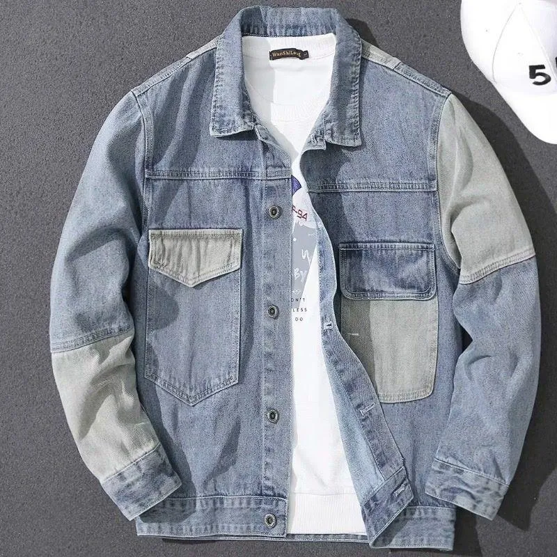 Color Block Panels For Denim Jackets 91493663L
