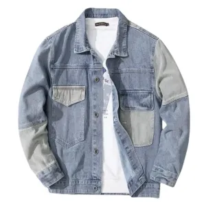 Color Block Panels For Denim Jackets 91493663L