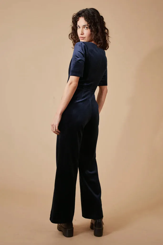 Corrie Bratter Clan Jumpsuit - Navy