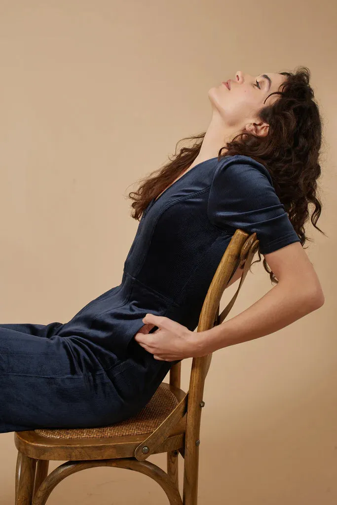 Corrie Bratter Clan Jumpsuit - Navy