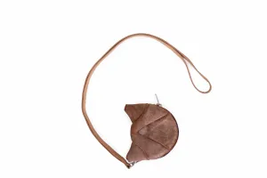 CROISSANT coincase dust brown nubuk