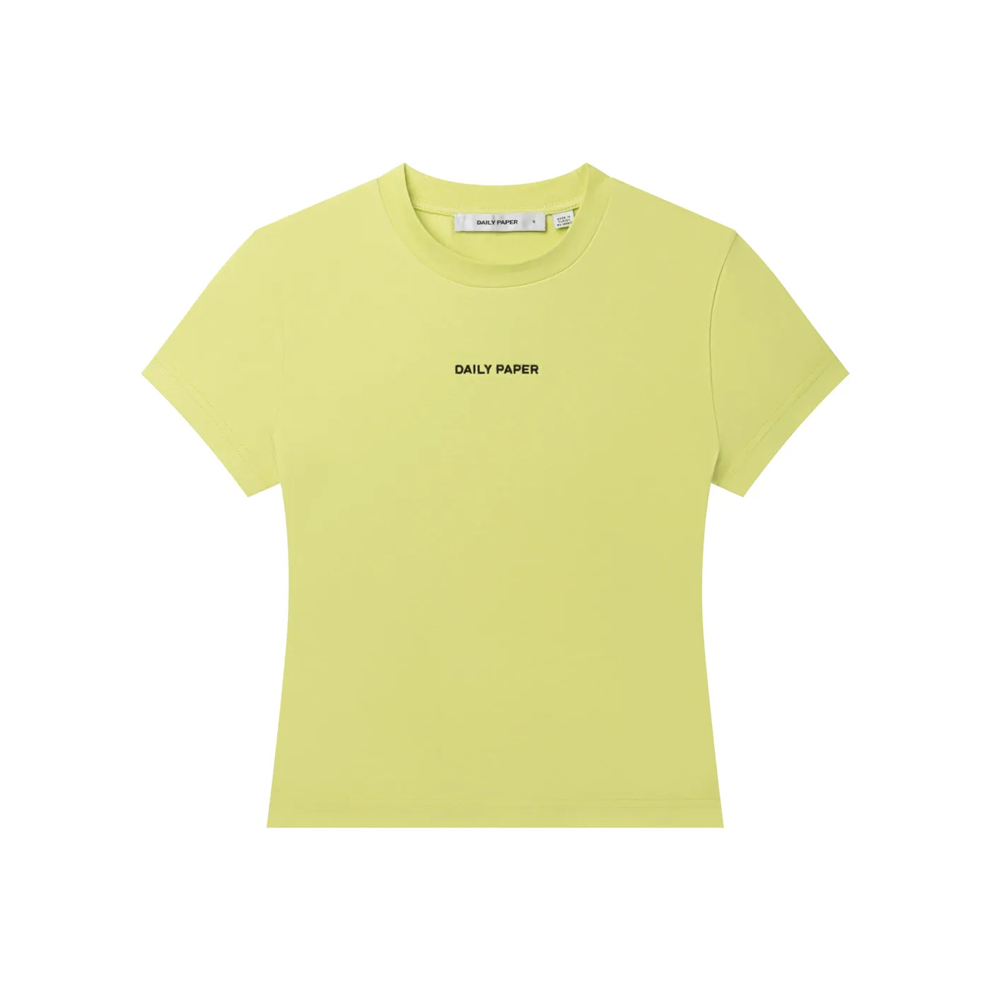 Daiquiri Green Logotype Cropped T-Shirt