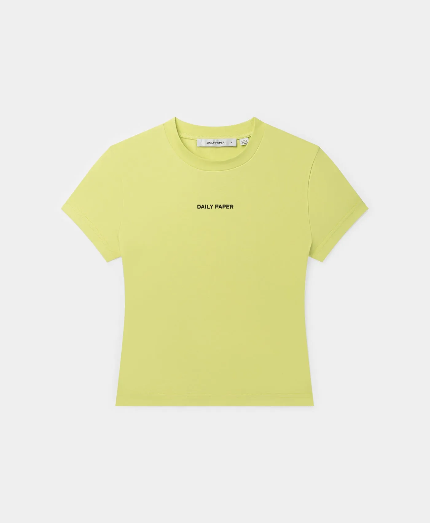 Daiquiri Green Logotype Cropped T-Shirt