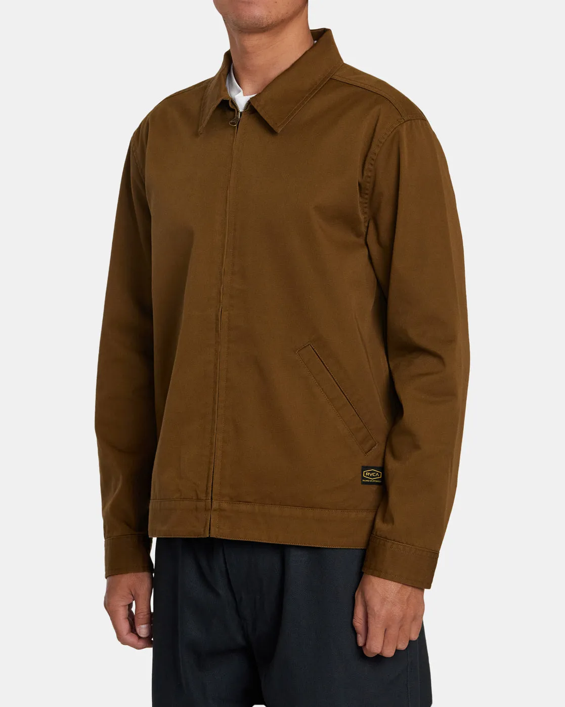 Dayshift Twill Jacket - Bombay Brown