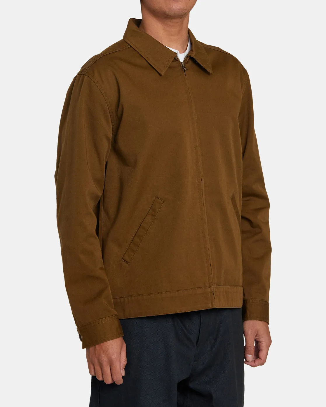 Dayshift Twill Jacket - Bombay Brown