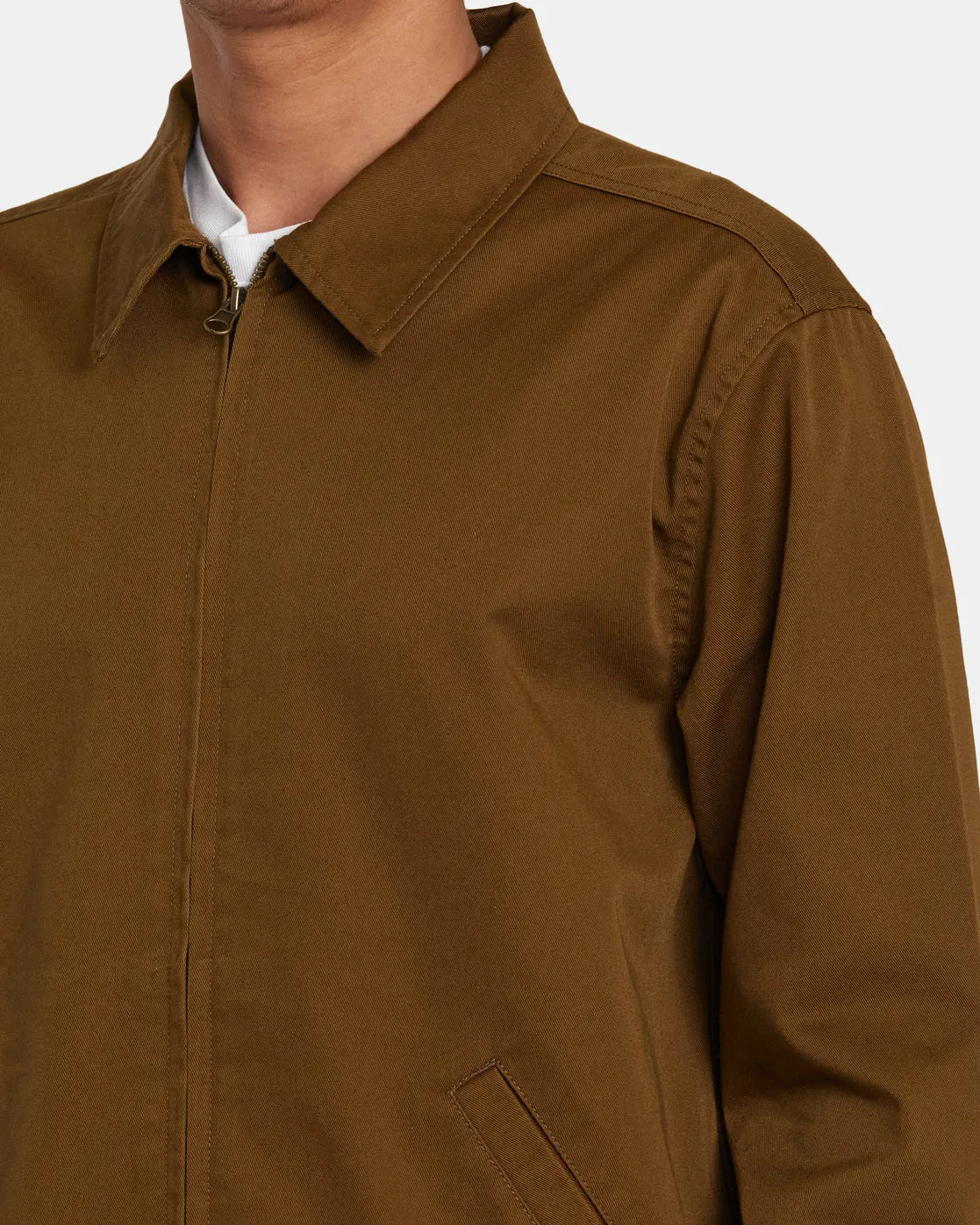 Dayshift Twill Jacket - Bombay Brown