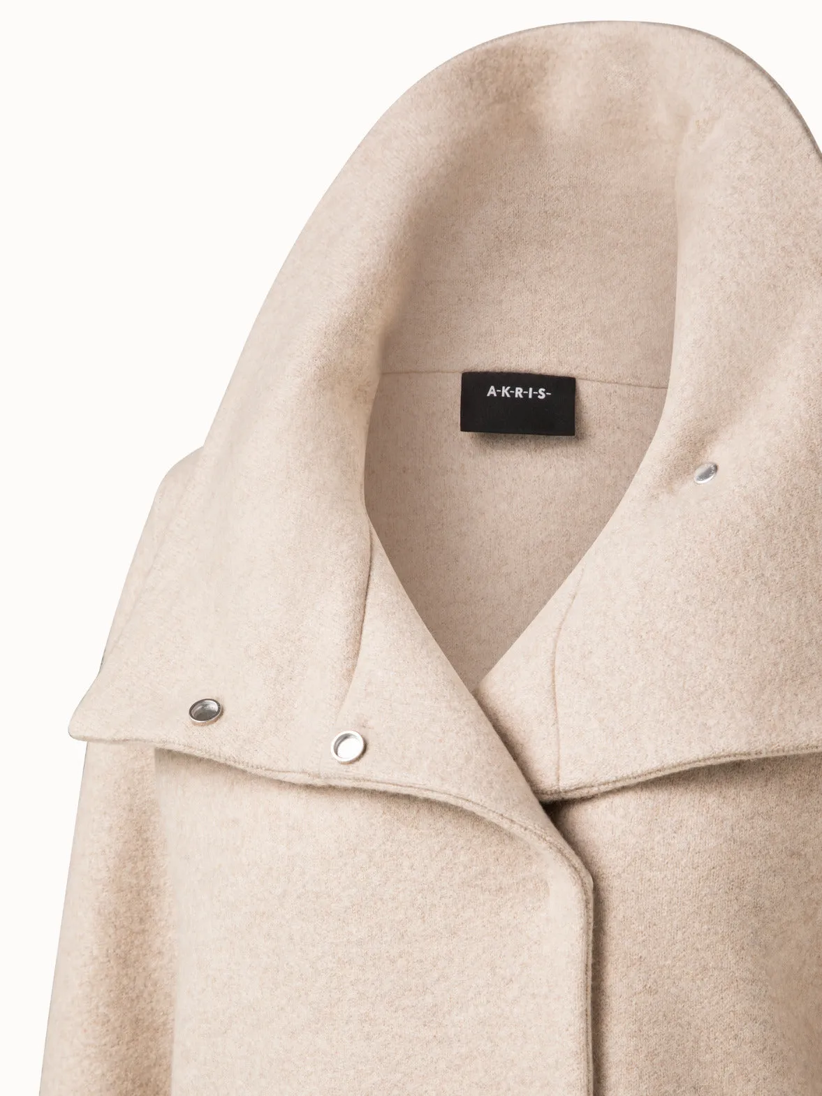 Elize Cashmere Jersey Oversized Jacket