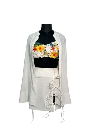 Floral Applique 3 Pc Set For Women