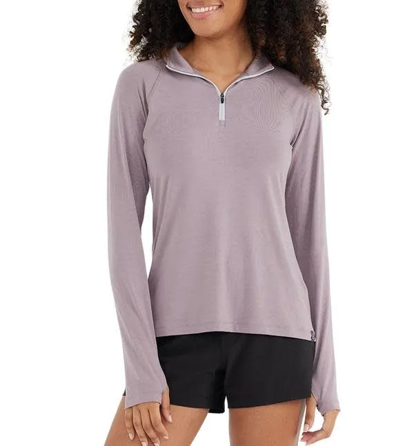 Free Fly Women's Bamboo Flex Quarter Zip
