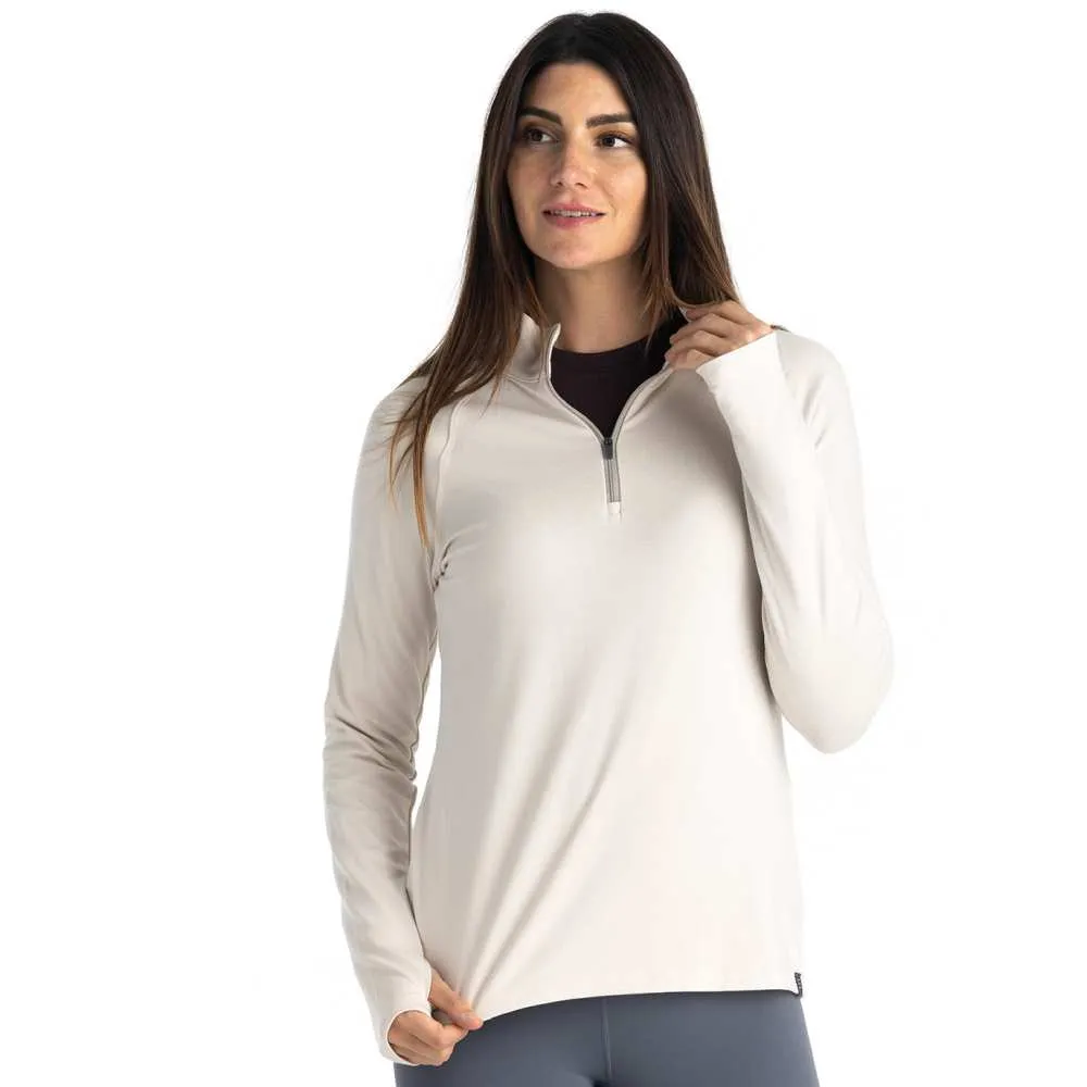 Free Fly Women's Bamboo Flex Quarter Zip