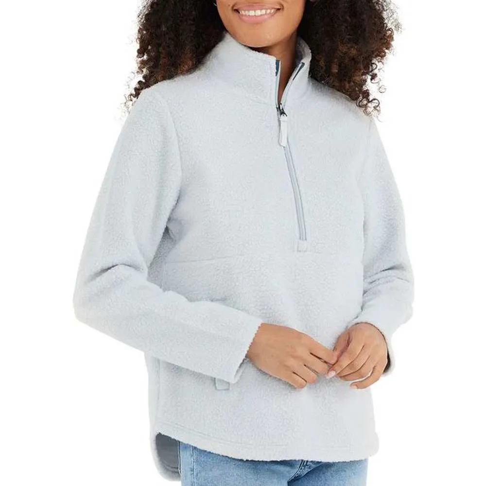 Free Fly Women's Bamboo Sherpa Fleece 1/2 Zip Pullover