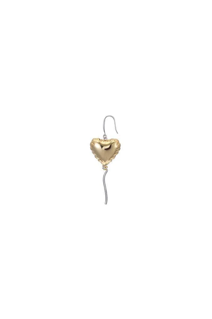 Gold Vacuum Balloon Earring
