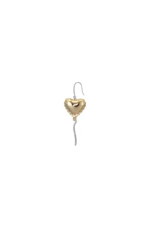 Gold Vacuum Balloon Earring