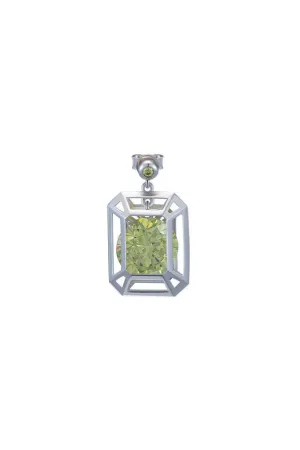 Green Constraint Collection Single-gem Earring (Single)