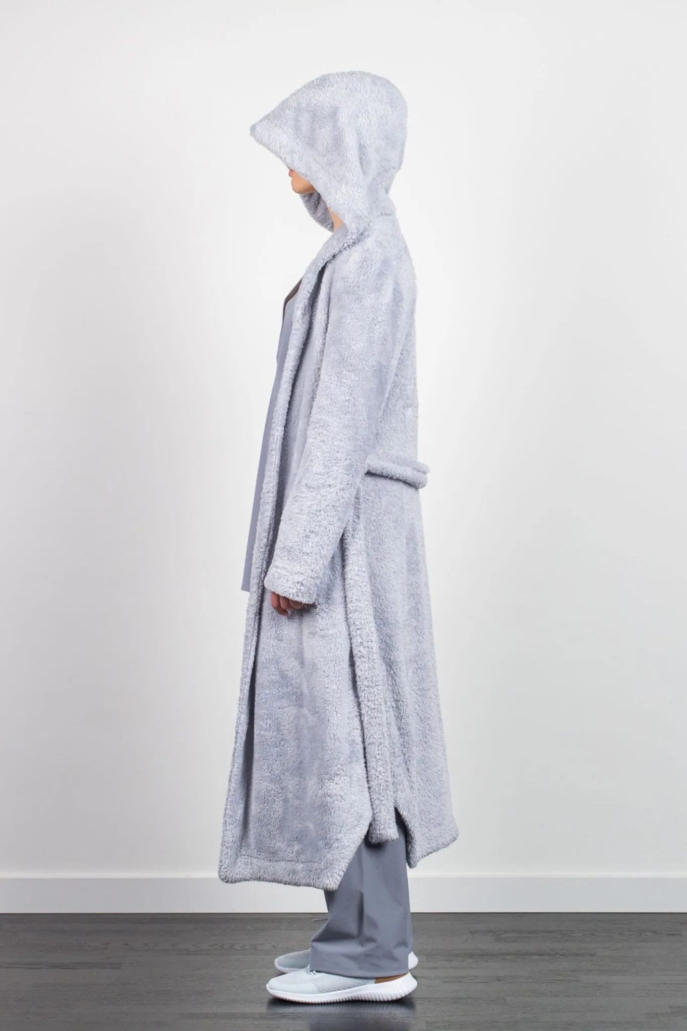 Hooded Kimono Dressing Gown