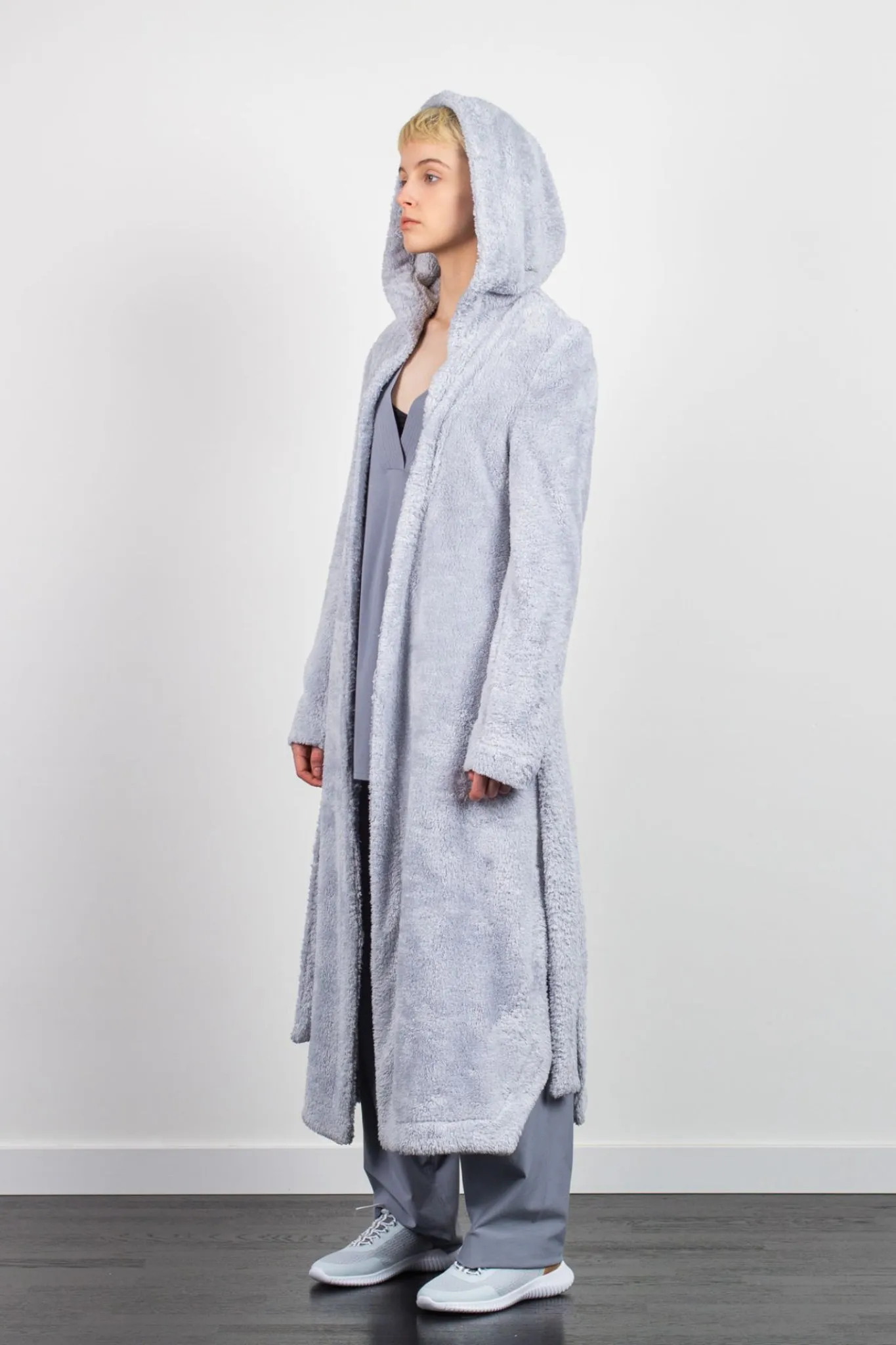 Hooded Kimono Dressing Gown