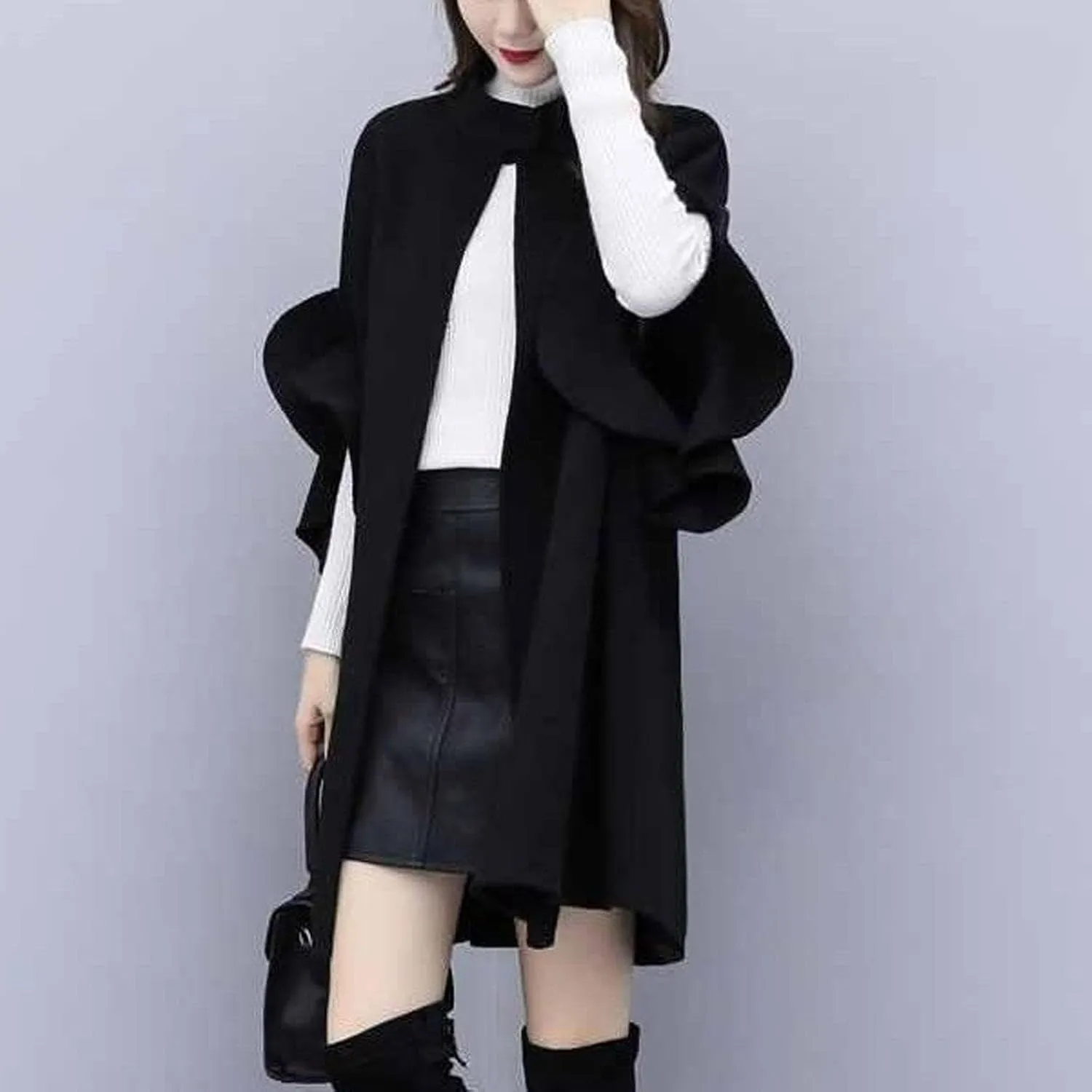 LCMTWX Winter Coats for Women Winter Office Sleeveless Button Woolen Jacket Coat Long Coats for Women Dressy Winter Coat