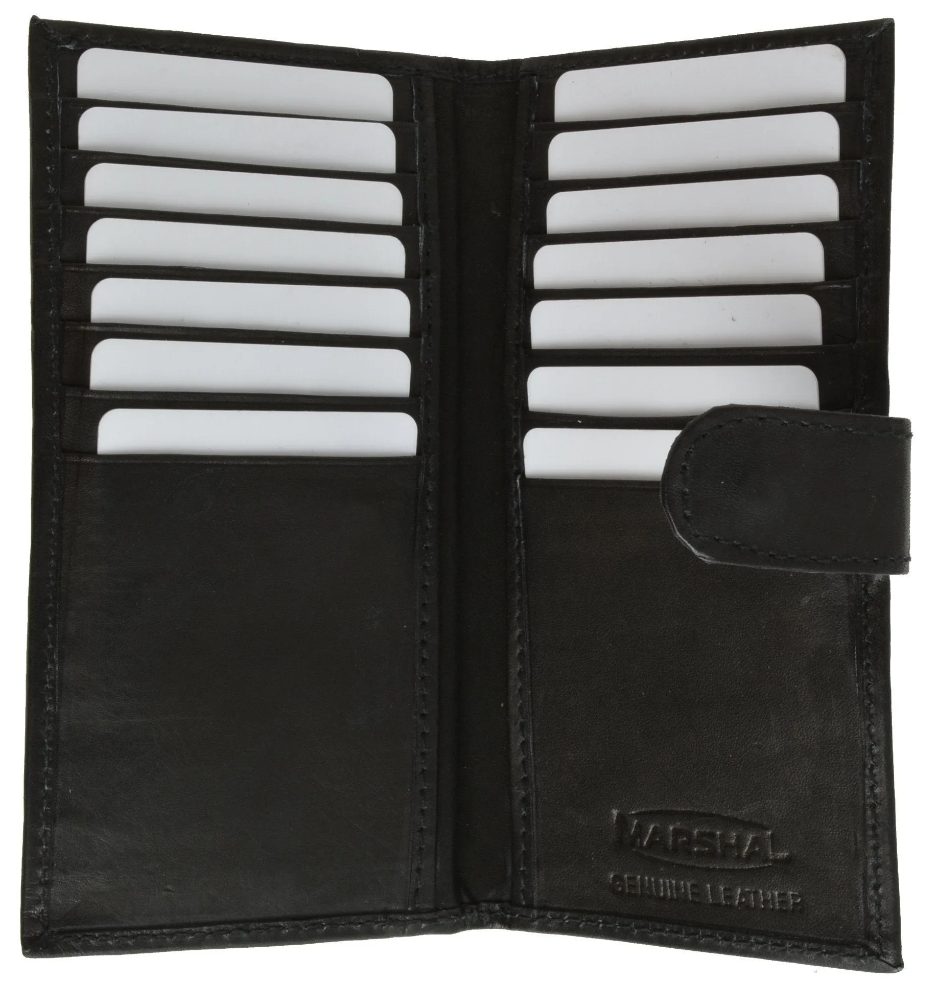 Leather Credit Cards Holder Checkbook Size