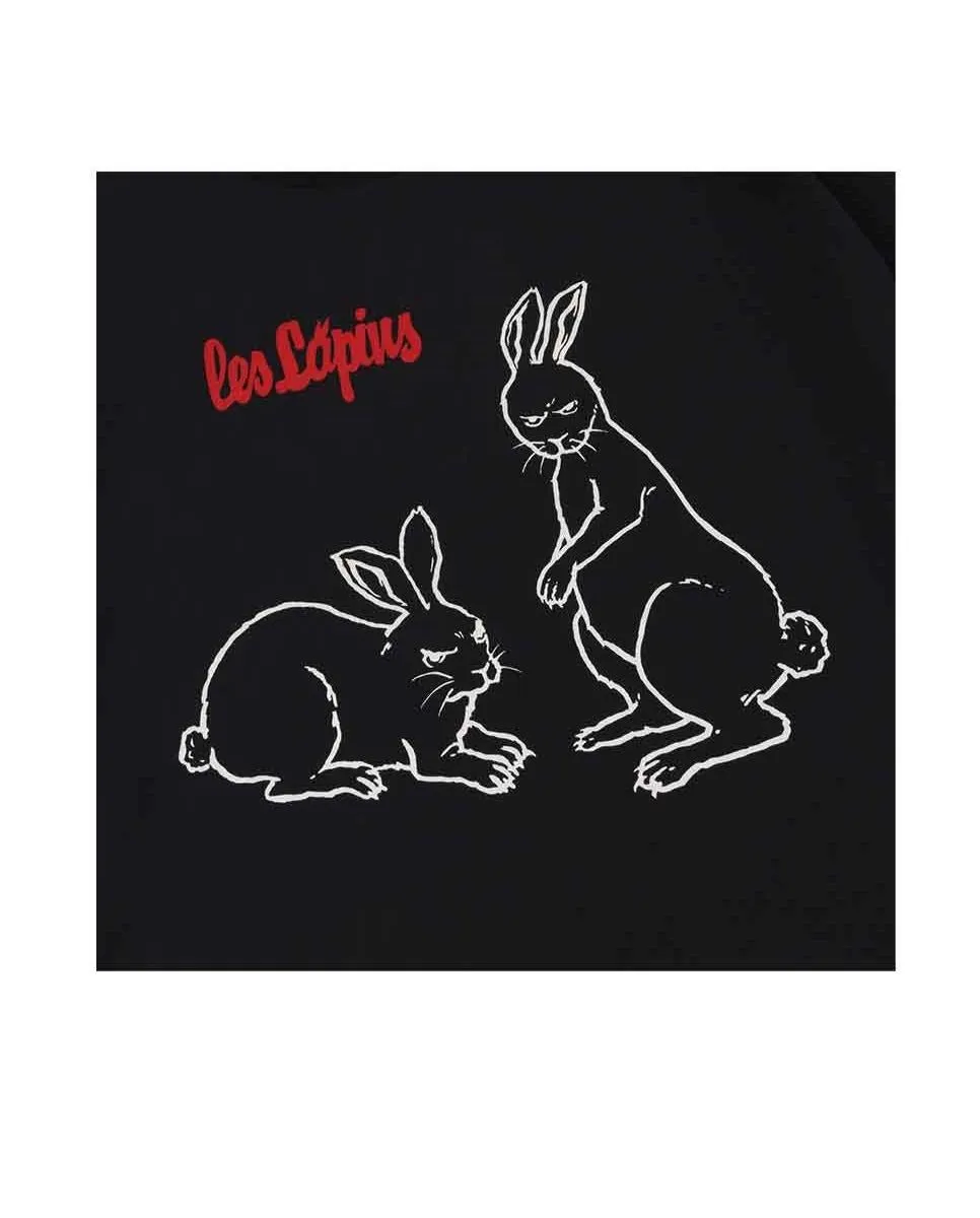 Les Lapins T-Shirt Black