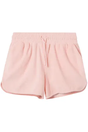 Light Pink Terry Low Shorts
