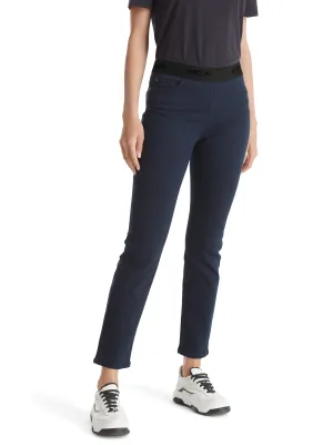 MARC CAIN Navy Pull On Leggings
