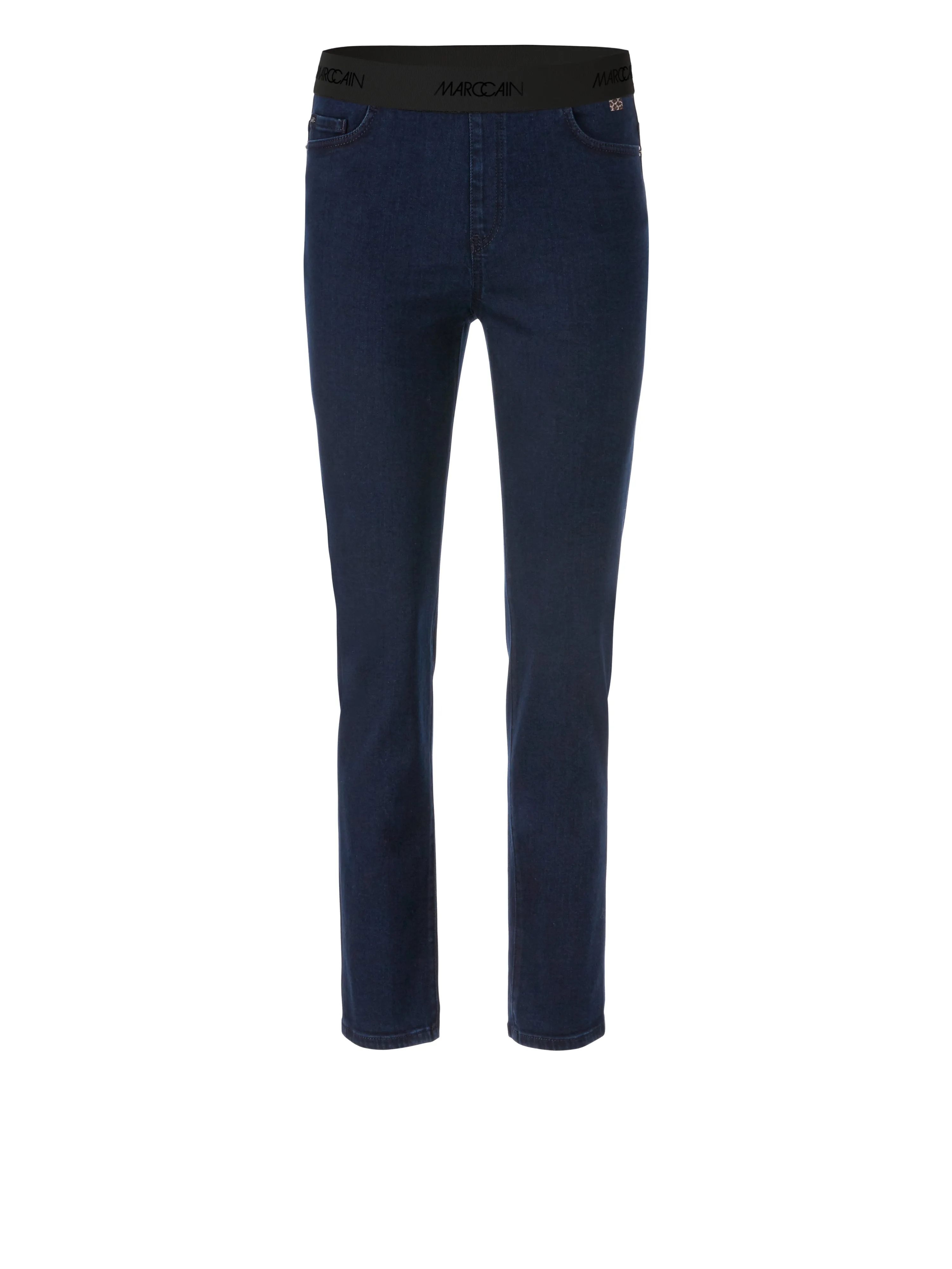 MARC CAIN Navy Pull On Leggings