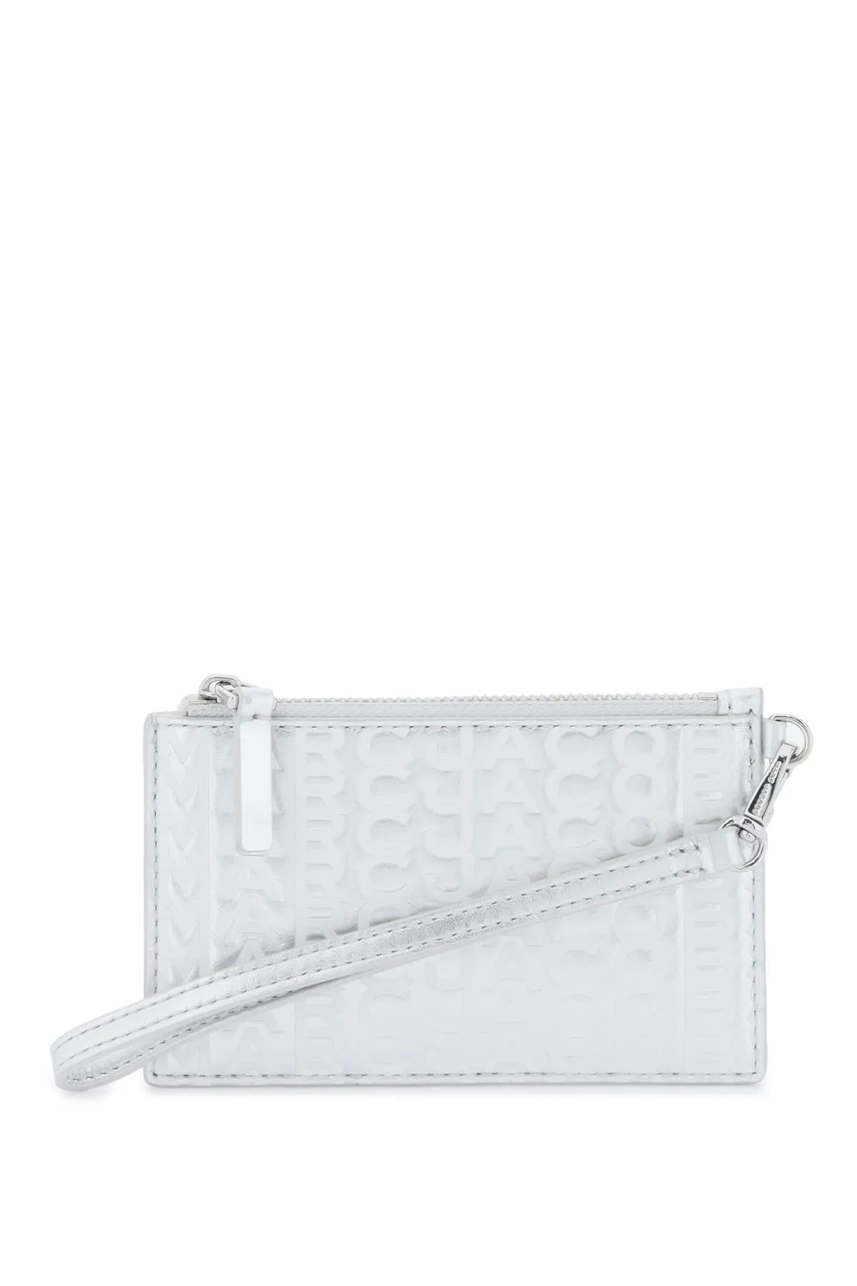Marc jacobs the metallic top zip wristlet wallet