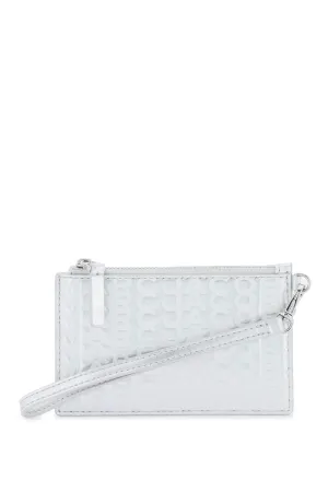 Marc jacobs the metallic top zip wristlet wallet