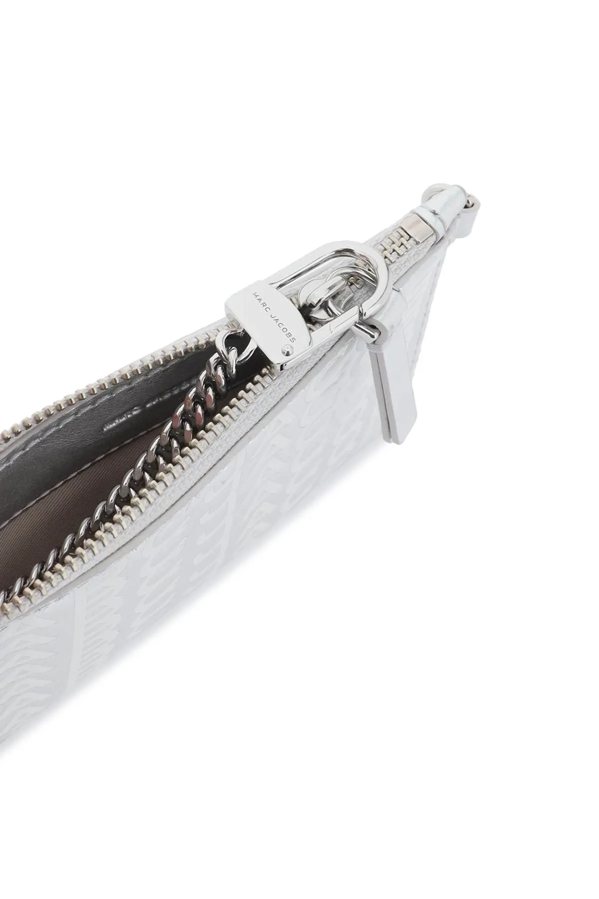 Marc jacobs the metallic top zip wristlet wallet