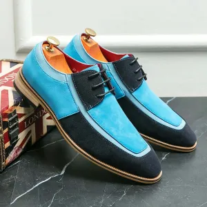Men's Casual Pointed Toe Faux Leather Shoes
