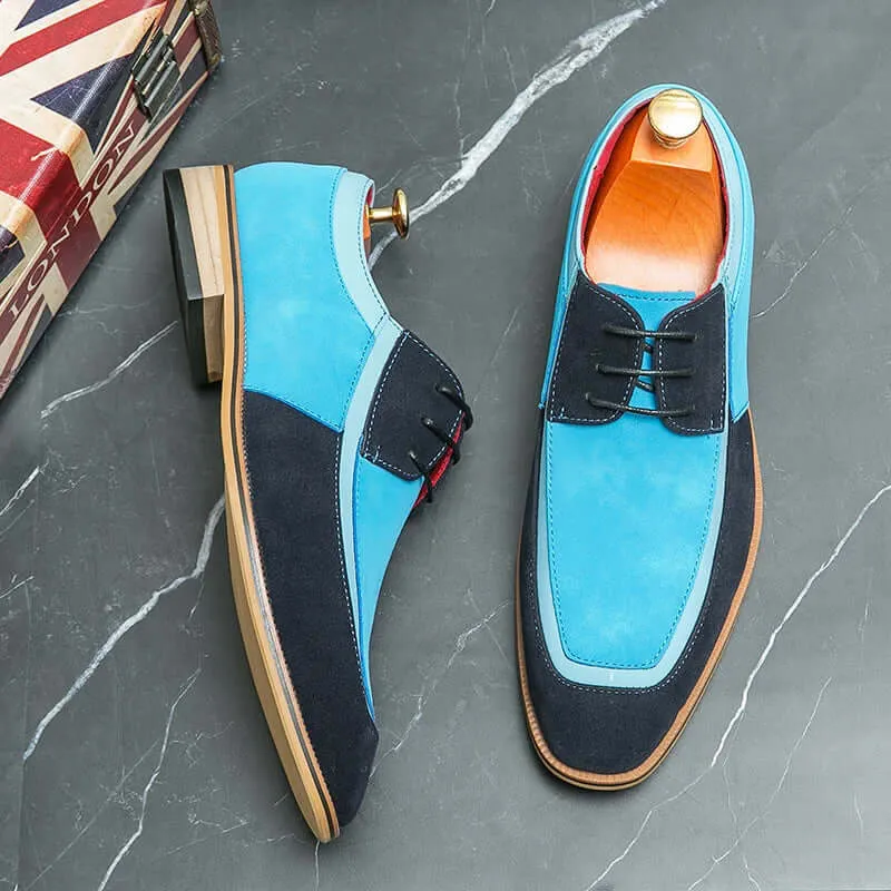 Men's Casual Pointed Toe Faux Leather Shoes