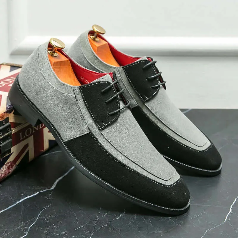 Men's Casual Pointed Toe Faux Leather Shoes