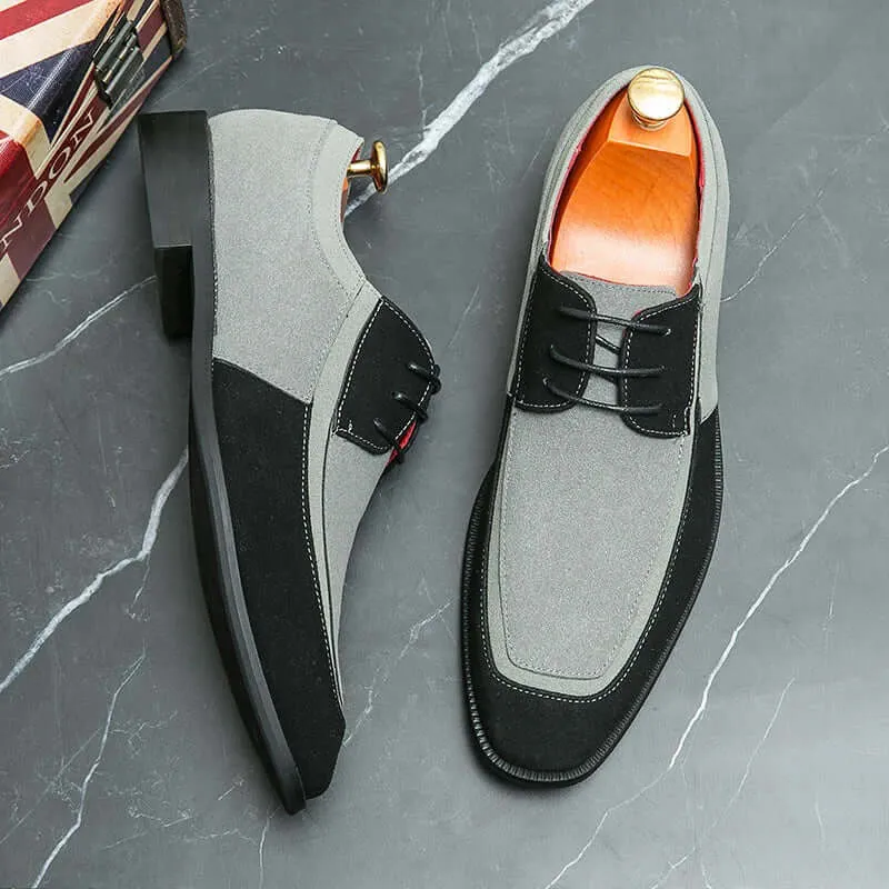 Men's Casual Pointed Toe Faux Leather Shoes