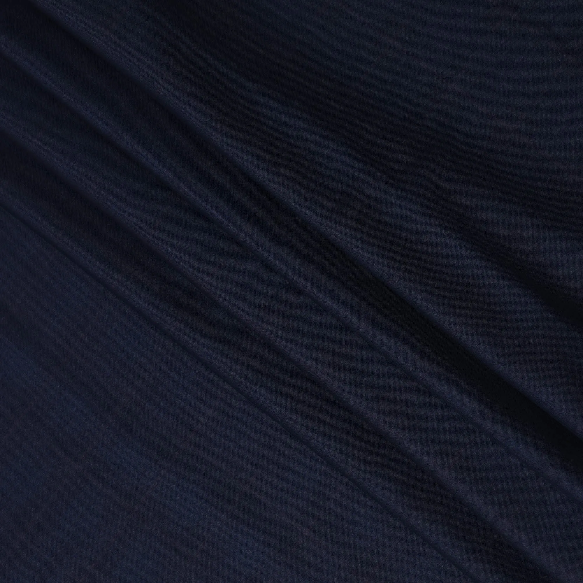 Navy SCABAL Super 150's Wool and Silk Suiting Fabric - 3.5 Meters, 150 cm Width, Made in the UK-D21257
