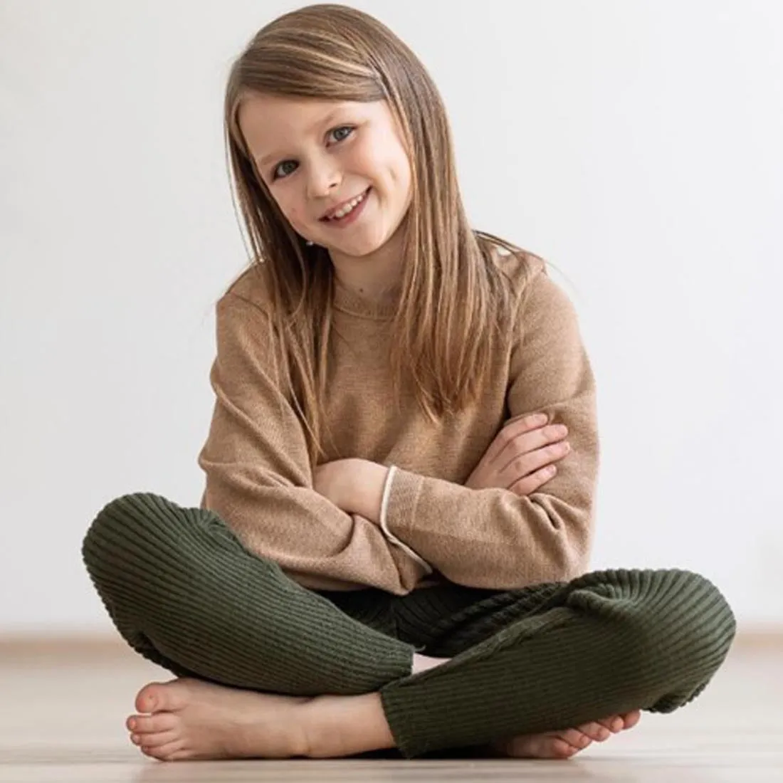 OUTLET DISANA Organic Merino Wool Leggings for Kids
