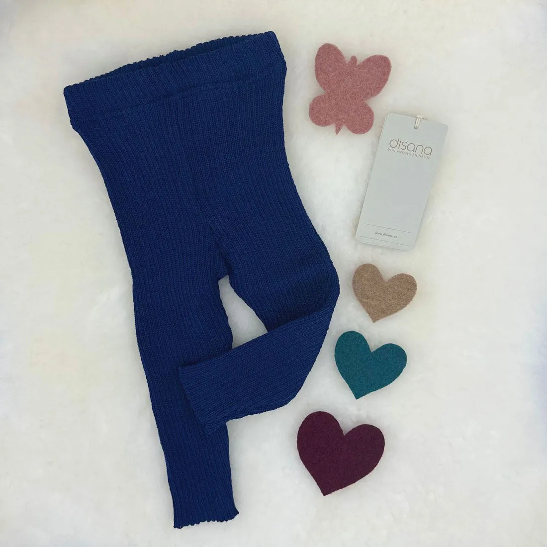 OUTLET DISANA Organic Merino Wool Leggings for Kids